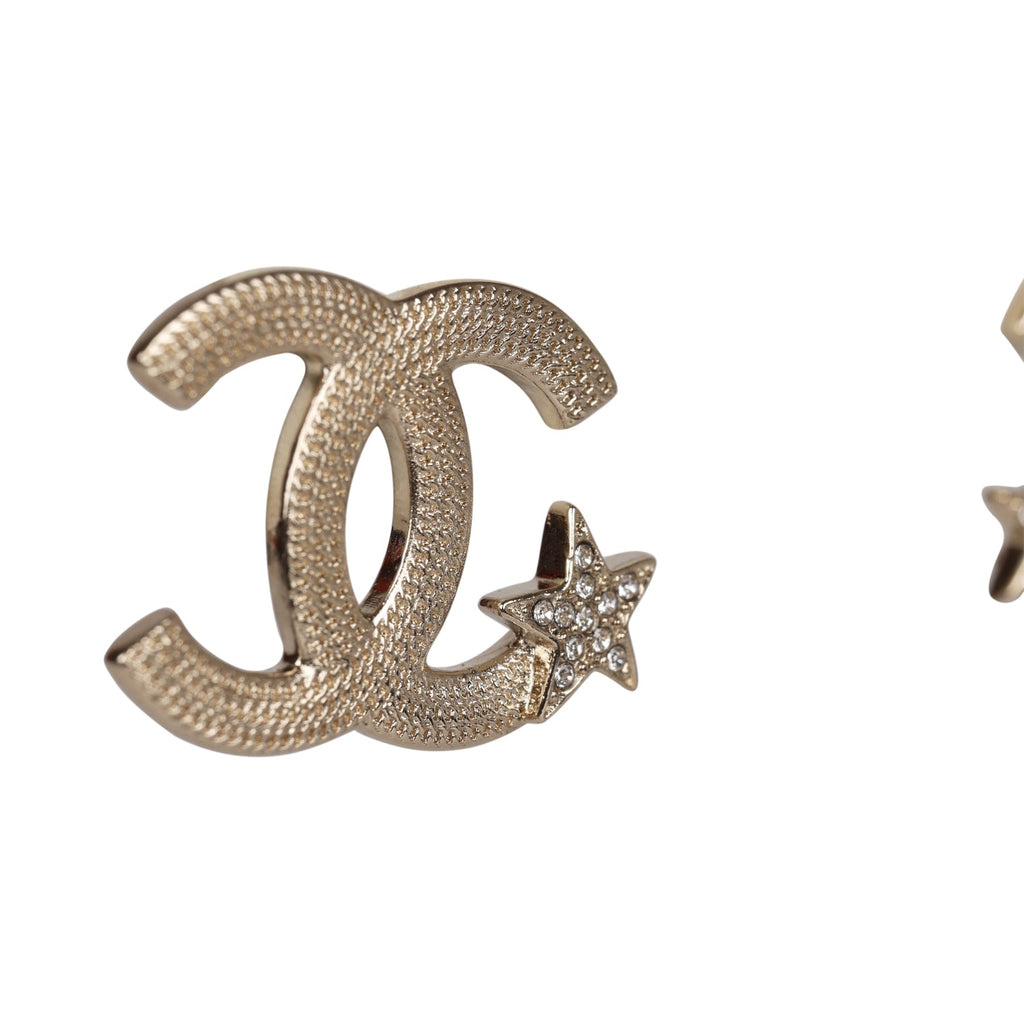 Chanel Diamond Gemstone White Gold Drop Earrings – Opulent Jewelers